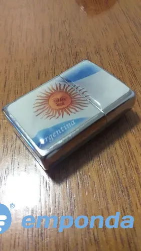 Encendedor Star Since 1988 Bandera Argentina La Rioja - imagen 2