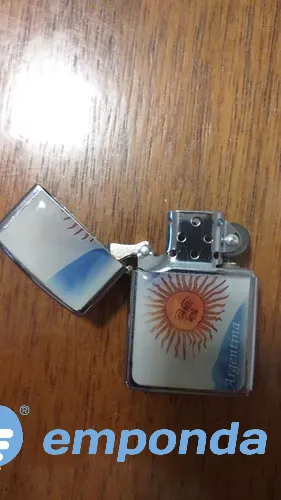 Encendedor Star Since 1988 Bandera Argentina La Rioja - imagen 3