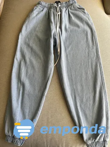 Pantalon Jogger De Jean Rígido La Rioja - imagen 3