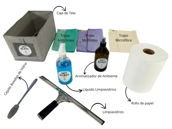 Set Universal de Limpieza Blass Flores