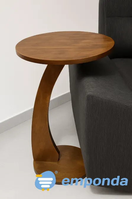 Mesa de apoyo de madera Monserrat - imagen 4