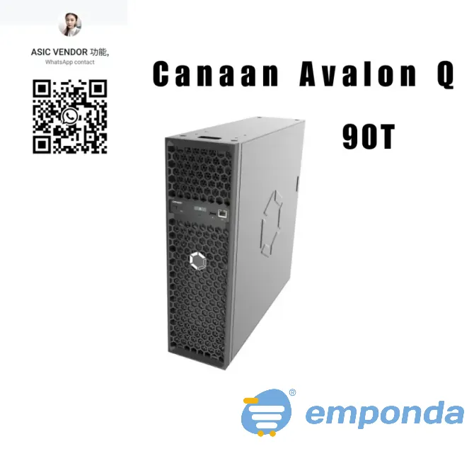 Minero Bitcoin Asic canaan Avalon Q 90T disponible 599 USDT Bahía Blanca - imagen 2