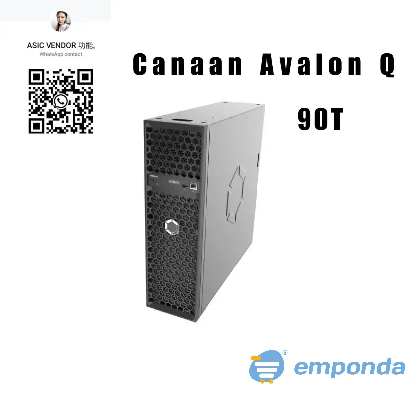 Minero Bitcoin Asic canaan Avalon Q 90T disponible 599 USDT Bahía Blanca - imagen 2