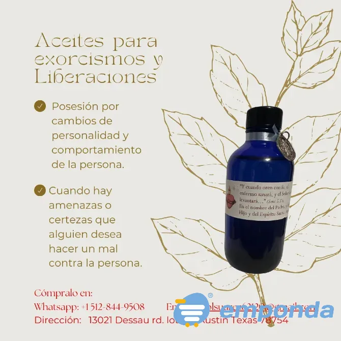 Aceites, Sal y Agua Bendecidos para Exorcismos y Liberacione Mar del Plata - imagen 1