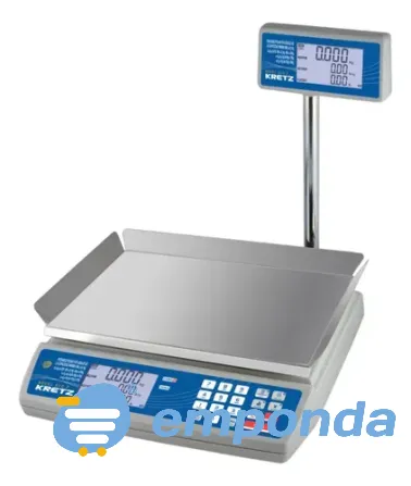Balanza Kretz Novel Eco 2 Aun Eb30p 30kg Con Mástil Quilmes - imagen 1