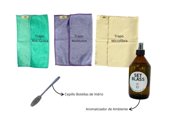Set Pequeño de Limpieza Blass Flores