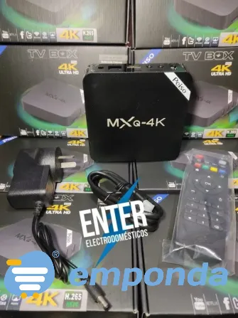 Convertidor Smart Android TV BOX PEISO 4K BLACK WI-FI Palermo - imagen 1