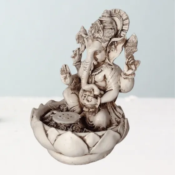 Fuente De Agua Ganesha Fortuna Feng Shui Resina Quilmes