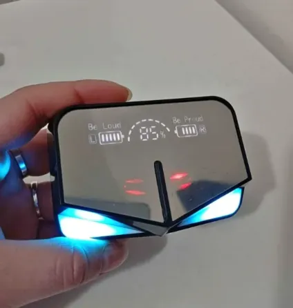 Auriculares bluetooth power Bank RGB LED M28 Gamer urbano Palermo