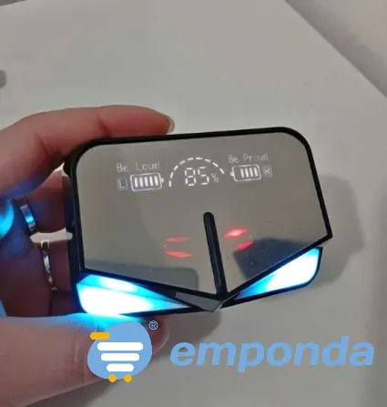 Auriculares bluetooth power Bank RGB LED M28 Gamer urbano Palermo - imagen 3