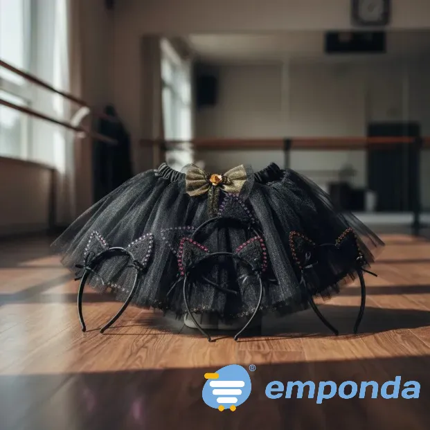 Tutu con vincha gatita Malvinas Argentinas - imagen 2