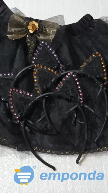 Tutu con vincha gatita Malvinas Argentinas - imagen 3