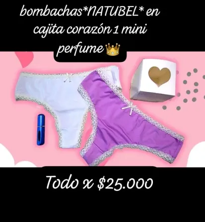 KIT para mamá Lencería y Perfume un regalo ideal!! Pilar