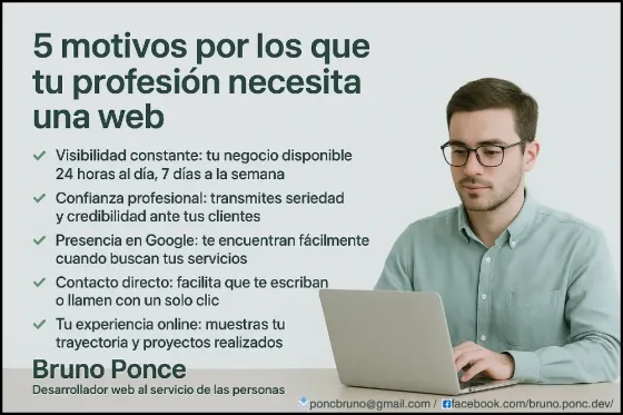 Diseño y desarrollo de páginas web profesionales – Freelance Almagro