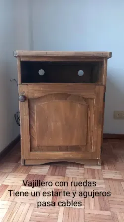 Juego de comedor hierro y madera Ramos Mejía