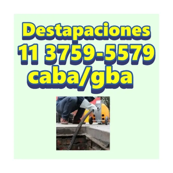 Plomero Destapador de cañerias Caballito