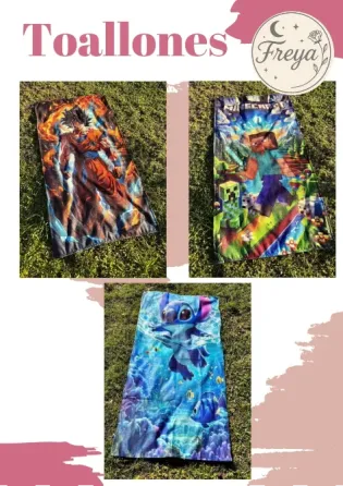 Toallones infantiles Almagro