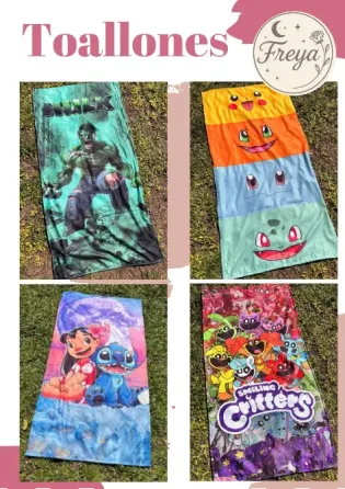 Toallones infantiles Almagro