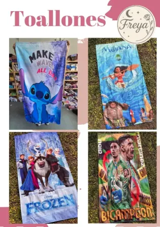 Toallones infantiles Almagro