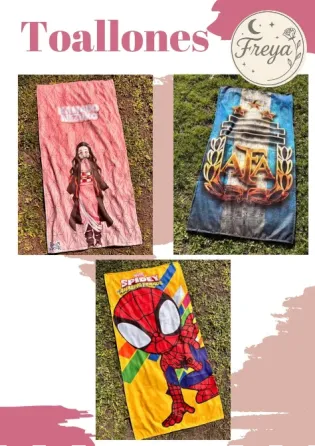 Toallones infantiles Almagro