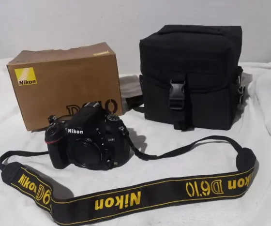 Camara de fotos Nikon D610 exceente estado Caballito
