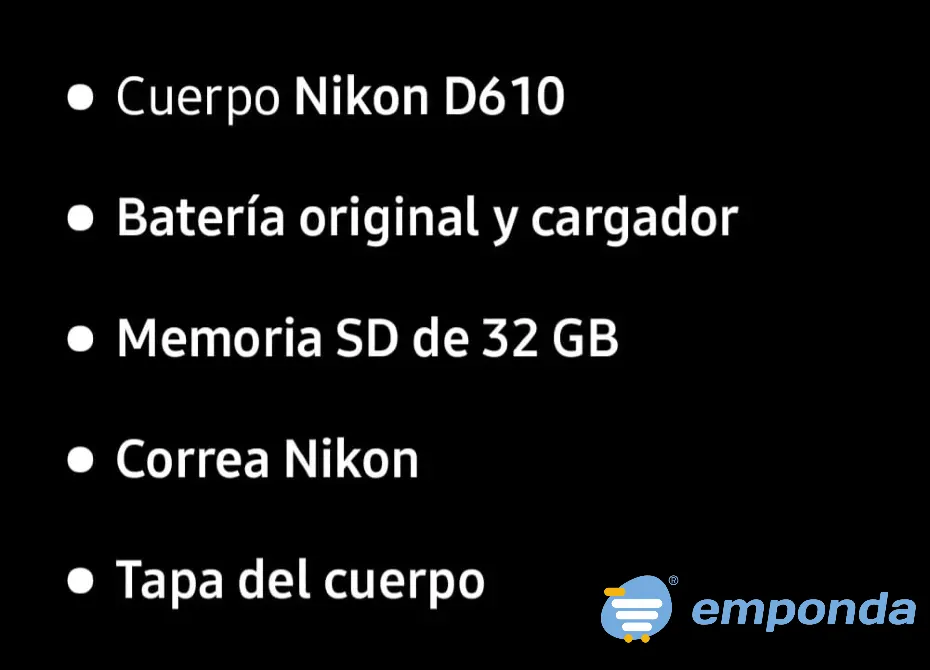 Camara de fotos Nikon D610 exceente estado Caballito - imagen 4