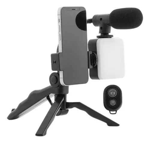 Kit Editor de Videos Flash-Micrófono +Soporte Santa Fe ciudad