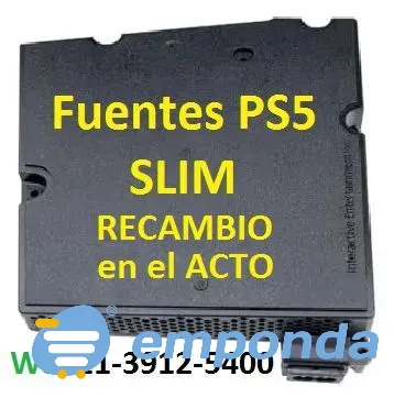 Fuentes PS5 Slim Boedo - imagen 1