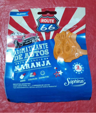 Aromatizante para auto Hurlingham