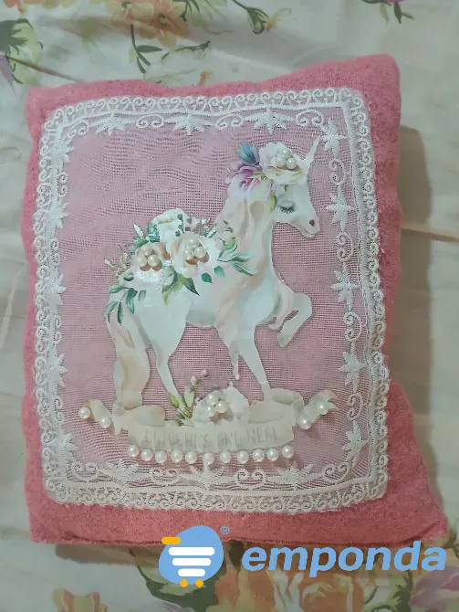 Almohada unicornio mujer Formosa ciudad - imagen 1