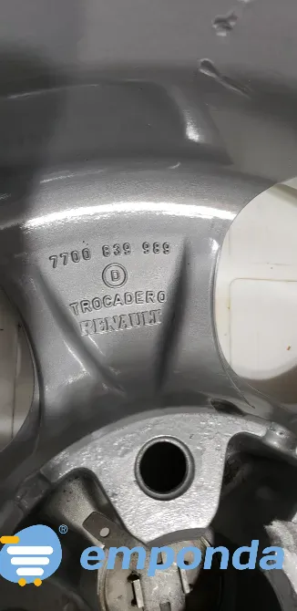 Llanta R15 Renault Laguna Original Tigre - imagen 2