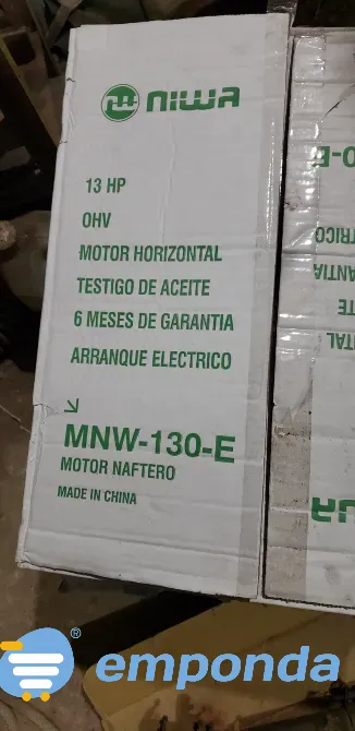 Motor Explosión Niwa 13HP Horizontal Naftero Mnw-130e Eléctr Tigre - imagen 7