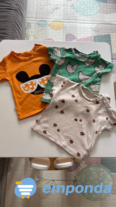 Conjunto de tres camisetas 80 Caballito - imagen 1