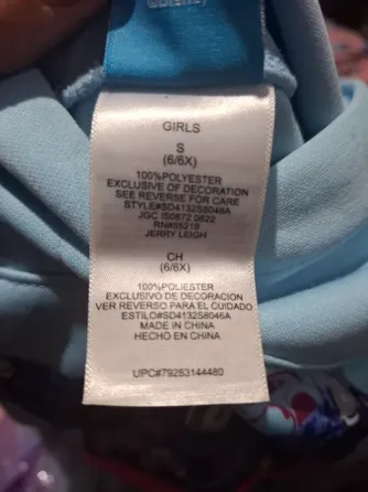 Vestido de tul con capucha disney Stitch Belgrano