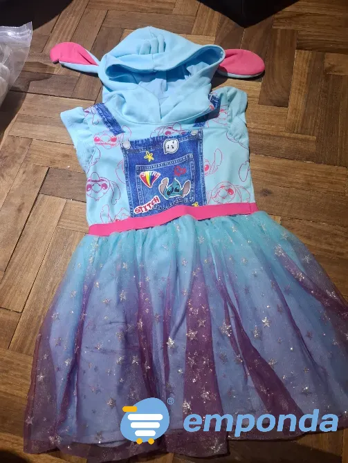 Vestido de tul con capucha disney Stitch Belgrano - imagen 1