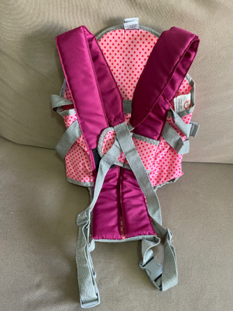 Mochila porta bebé Disney Minnie Rosa Villa Crespo