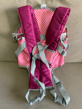 Mochila porta bebé Disney Minnie Rosa Villa Crespo