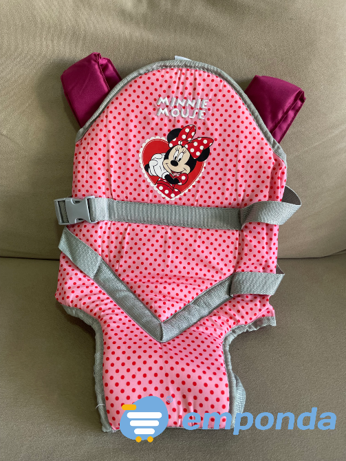 Mochila porta bebé Disney Minnie Rosa Villa Crespo - imagen 1