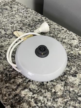 Pava electrónica blanca corte automático To p House 1 L Villa Crespo