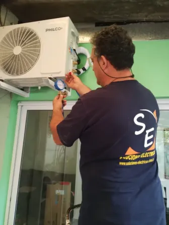 Electricista, colocacion de aire acondicionado Munro