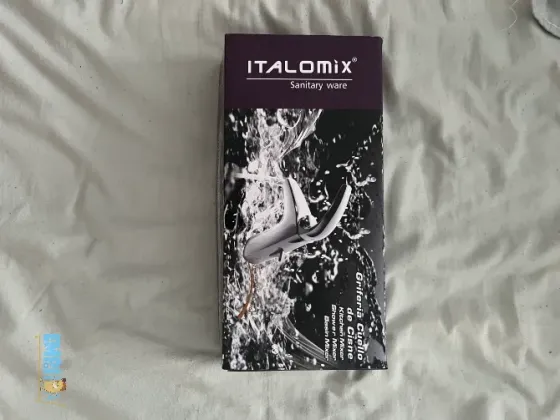 Griferia Canilla Cocina Ext Doble Comando Mesada 2 Agujeros Caballito