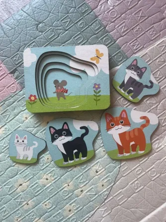 Rompecabeza Cuatro gatos Caballito