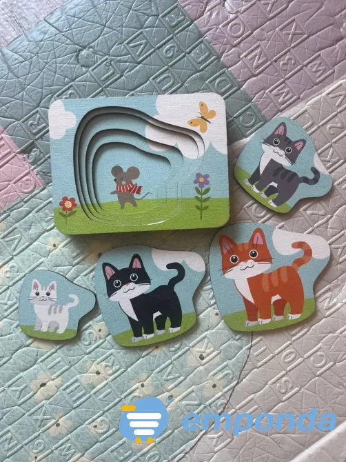 Rompecabeza Cuatro gatos Caballito - imagen 2