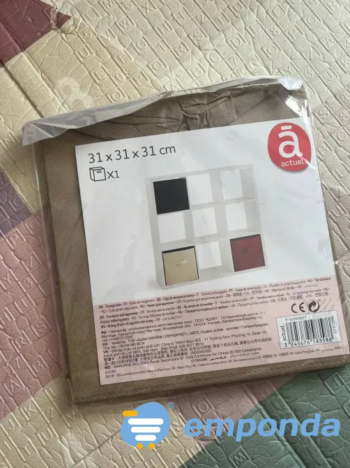 Cubo organizador flexible 31x31 Caballito - imagen 1