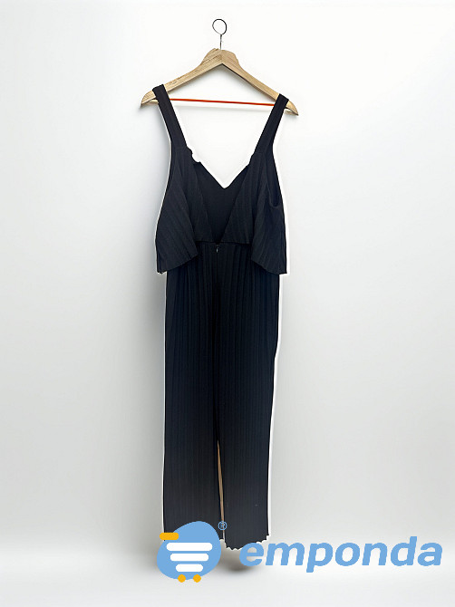 Mono Largo Lurex Negro Rapsodia Moreno - imagen 1