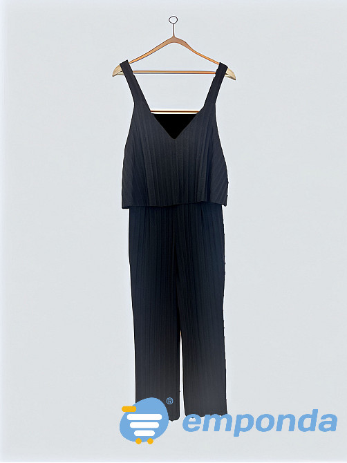 Mono Largo Lurex Negro Rapsodia Moreno - imagen 2