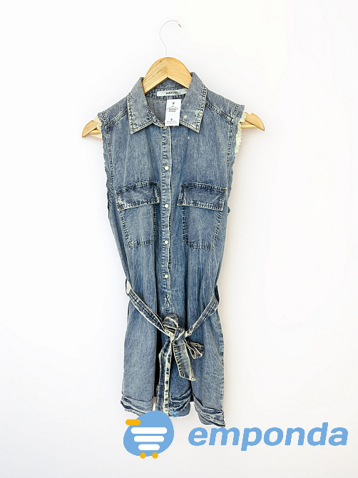 Mono Corto Jean sin Manga María Cher Morón - imagen 1