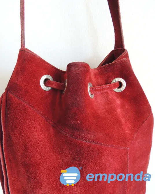 Bandolera Prune gamuza Boedo - imagen 3