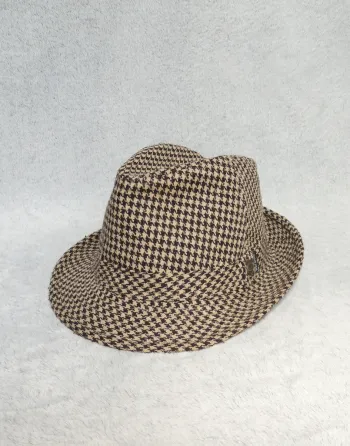 Sombrero a cuadros Boedo