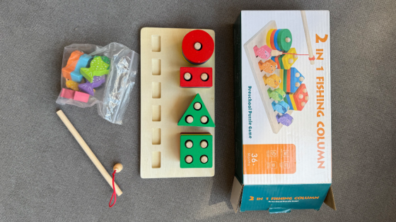 2 in 1 fishing column Caballito